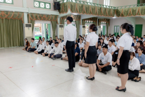 ร่วมพิธีปฐมนิเทศการฝึกซ้อมการเข้ารับพระราชทานปริญญาบัตร ประจำปี พ.ศ. 2568