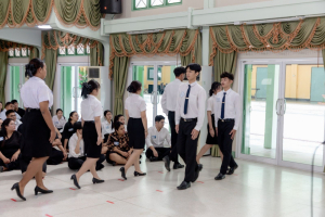 ร่วมพิธีปฐมนิเทศการฝึกซ้อมการเข้ารับพระราชทานปริญญาบัตร ประจำปี พ.ศ. 2568