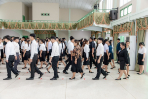 ร่วมพิธีปฐมนิเทศการฝึกซ้อมการเข้ารับพระราชทานปริญญาบัตร ประจำปี พ.ศ. 2568