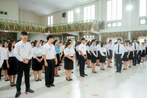 ร่วมพิธีปฐมนิเทศการฝึกซ้อมการเข้ารับพระราชทานปริญญาบัตร ประจำปี พ.ศ. 2568