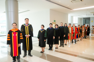 ร่วมพิธีการฝึกซ้อมใหญ่พิธีพระราชทานปริญญาบัตร ประจำปี พ.ศ. 2568