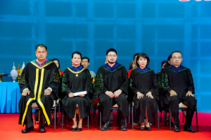 ร่วมพิธีการฝึกซ้อมใหญ่พิธีพระราชทานปริญญาบัตร ประจำปี พ.ศ. 2568