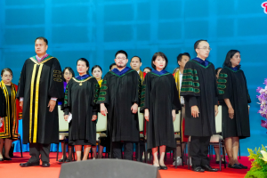 ร่วมพิธีการฝึกซ้อมใหญ่พิธีพระราชทานปริญญาบัตร ประจำปี พ.ศ. 2568