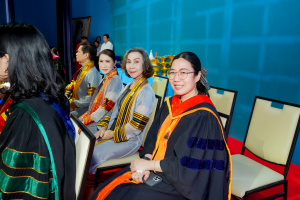 ร่วมพิธีการฝึกซ้อมใหญ่พิธีพระราชทานปริญญาบัตร ประจำปี พ.ศ. 2568