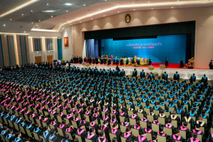 ร่วมพิธีการฝึกซ้อมใหญ่พิธีพระราชทานปริญญาบัตร ประจำปี พ.ศ. 2568