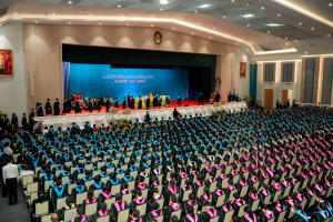 ร่วมพิธีการฝึกซ้อมใหญ่พิธีพระราชทานปริญญาบัตร ประจำปี พ.ศ. 2568