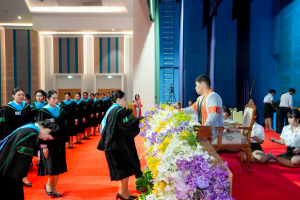 ร่วมพิธีการฝึกซ้อมใหญ่พิธีพระราชทานปริญญาบัตร ประจำปี พ.ศ. 2568