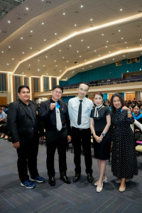 ร่วมพิธีการฝึกซ้อมใหญ่พิธีพระราชทานปริญญาบัตร ประจำปี พ.ศ. 2568