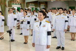 ร่วมพิธีน้อมถวายความอาลัย สมเด็จพระนางเจ้าสิริกิติ์ พระบรมราชินีนาถ พระบรมราชชนนีพันปีหลวง