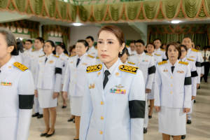 ร่วมพิธีน้อมถวายความอาลัย สมเด็จพระนางเจ้าสิริกิติ์ พระบรมราชินีนาถ พระบรมราชชนนีพันปีหลวง