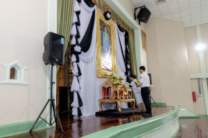 ร่วมพิธีน้อมถวายความอาลัย สมเด็จพระนางเจ้าสิริกิติ์ พระบรมราชินีนาถ พระบรมราชชนนีพันปีหลวง