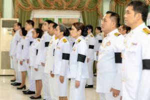 ร่วมพิธีน้อมถวายความอาลัย สมเด็จพระนางเจ้าสิริกิติ์ พระบรมราชินีนาถ พระบรมราชชนนีพันปีหลวง