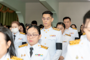 ร่วมพิธีน้อมถวายความอาลัย สมเด็จพระนางเจ้าสิริกิติ์ พระบรมราชินีนาถ พระบรมราชชนนีพันปีหลวง