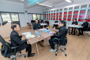 คณะกรรมการติดตาม ตรวจสอบ และประเมินผลงานฯ มรภ.เทพสตรี ปีงบประมาณ พ.ศ. 2568 ตรวจเยี่ยม คณะครุศาสตร์