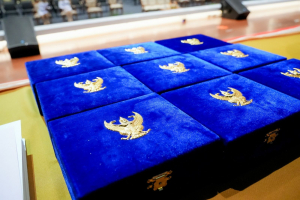 ร่วมพิธีรับพระราชทานเครื่องราชอิสริยาภรณ์ (ชั้นสายสะพาย) ประจำปี พ.ศ. 2567 เพื่อยกย่องบุคลากรผู้สร้างคุณประโยชน์แก่ราชการ