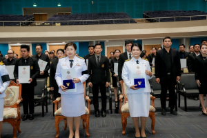 ร่วมพิธีรับพระราชทานเครื่องราชอิสริยาภรณ์ (ชั้นสายสะพาย) ประจำปี พ.ศ. 2567 เพื่อยกย่องบุคลากรผู้สร้างคุณประโยชน์แก่ราชการ