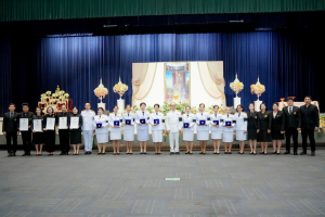 ร่วมพิธีรับพระราชทานเครื่องราชอิสริยาภรณ์ (ชั้นสายสะพาย) ประจำปี พ.ศ. 2567 เพื่อยกย่องบุคลากรผู้สร้างคุณประโยชน์แก่ราชการ