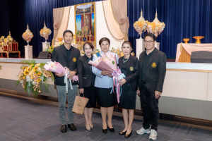 ร่วมพิธีรับพระราชทานเครื่องราชอิสริยาภรณ์ (ชั้นสายสะพาย) ประจำปี พ.ศ. 2567 เพื่อยกย่องบุคลากรผู้สร้างคุณประโยชน์แก่ราชการ