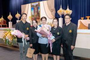 ร่วมพิธีรับพระราชทานเครื่องราชอิสริยาภรณ์ (ชั้นสายสะพาย) ประจำปี พ.ศ. 2567 เพื่อยกย่องบุคลากรผู้สร้างคุณประโยชน์แก่ราชการ