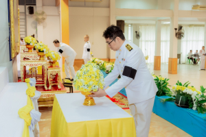 ร่วมกิจกรรมเนื่องในวันคล้ายวันพระบรมราชสมภพ รัชกาลที่ 9 วันชาติ และวันพ่อแห่งชาติ