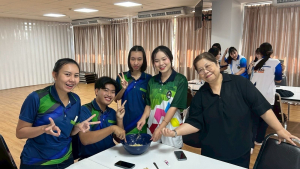 โครงการอบอุ่นสร้างอาชีพ : เวิร์คช็อปขนมอบง่ายง่ายสร้างรายได้สำหรับนักศึกษาปฐมวัย