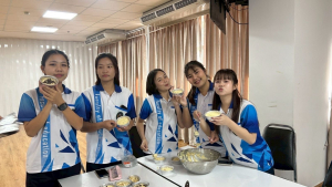 โครงการอบอุ่นสร้างอาชีพ : เวิร์คช็อปขนมอบง่ายง่ายสร้างรายได้สำหรับนักศึกษาปฐมวัย