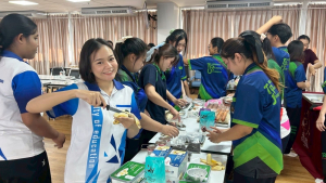 โครงการอบอุ่นสร้างอาชีพ : เวิร์คช็อปขนมอบง่ายง่ายสร้างรายได้สำหรับนักศึกษาปฐมวัย