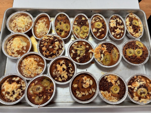 โครงการอบอุ่นสร้างอาชีพ : เวิร์คช็อปขนมอบง่ายง่ายสร้างรายได้สำหรับนักศึกษาปฐมวัย