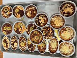 โครงการอบอุ่นสร้างอาชีพ : เวิร์คช็อปขนมอบง่ายง่ายสร้างรายได้สำหรับนักศึกษาปฐมวัย