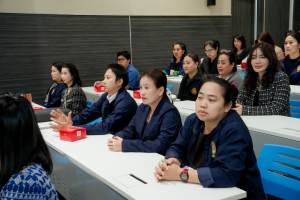 ร่วมอบรมการวิเคราะห์ค่างานและประเมินค่างาน เพื่อกำหนดตำแหน่ง กรณีตำแหน่งหัวหน้างานฯ ระดับชำนาญการ