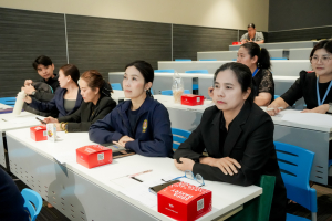 ร่วมอบรมการวิเคราะห์ค่างานและประเมินค่างาน เพื่อกำหนดตำแหน่ง กรณีตำแหน่งหัวหน้างานฯ ระดับชำนาญการ