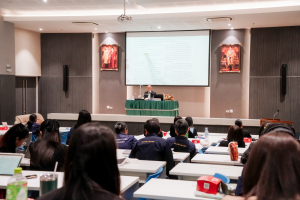 ร่วมอบรมการวิเคราะห์ค่างานและประเมินค่างาน เพื่อกำหนดตำแหน่ง กรณีตำแหน่งหัวหน้างานฯ ระดับชำนาญการ