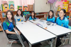 โครงการการส่งเสริมและพัฒนาทักษะด้านอาชีพที่สองของนักศึกษาสาขาวิชาจิตวิทยาและการแนะแนว เรื่อง Tiny Cute พลาสติกหดแปลงร่าง