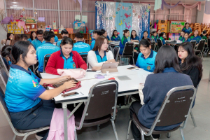 โครงการการส่งเสริมและพัฒนาทักษะด้านอาชีพที่สองของนักศึกษาสาขาวิชาจิตวิทยาและการแนะแนว เรื่อง Tiny Cute พลาสติกหดแปลงร่าง