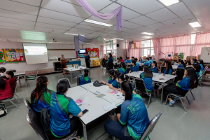 โครงการการส่งเสริมและพัฒนาทักษะด้านอาชีพที่สองของนักศึกษาสาขาวิชาจิตวิทยาและการแนะแนว เรื่อง Tiny Cute พลาสติกหดแปลงร่าง