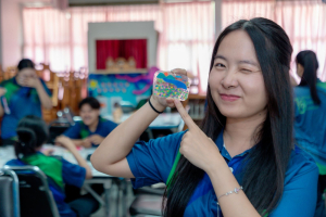 โครงการการส่งเสริมและพัฒนาทักษะด้านอาชีพที่สองของนักศึกษาสาขาวิชาจิตวิทยาและการแนะแนว เรื่อง Tiny Cute พลาสติกหดแปลงร่าง