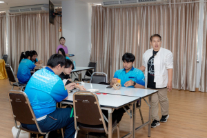 โครงการการส่งเสริมและพัฒนาทักษะด้านอาชีพที่สองของนักศึกษาสาขาวิชาจิตวิทยาและการแนะแนว เรื่อง ประทีปเวียงพิงค์