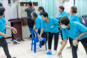 โครงการพัฒนาศักยภาพผู้สูงอายุให้ได้รับการเสริมสร้างและดูแลสุขภาวะแบบมีส่วนร่วม จังหวัดสิงห์บุรี (อบต.โพสังโฆ)