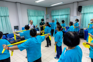 โครงการพัฒนาศักยภาพผู้สูงอายุให้ได้รับการเสริมสร้างและดูแลสุขภาวะแบบมีส่วนร่วม จังหวัดสิงห์บุรี (อบต.โพสังโฆ)