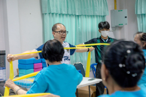 โครงการพัฒนาศักยภาพผู้สูงอายุให้ได้รับการเสริมสร้างและดูแลสุขภาวะแบบมีส่วนร่วม จังหวัดสิงห์บุรี (อบต.โพสังโฆ)