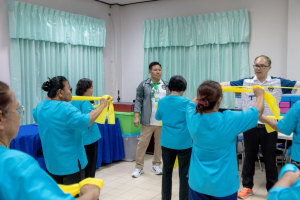 โครงการพัฒนาศักยภาพผู้สูงอายุให้ได้รับการเสริมสร้างและดูแลสุขภาวะแบบมีส่วนร่วม จังหวัดสิงห์บุรี (อบต.โพสังโฆ)