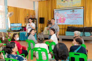 โครงการพัฒนาศักยภาพผู้สูงอายุให้ได้รับการเสริมสร้างและดูแลสุขภาวะแบบมีส่วนร่วม จังหวัดสิงห์บุรี (รพสต.บ้านแป้ง)