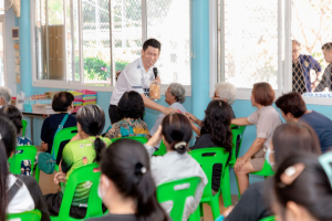 โครงการพัฒนาศักยภาพผู้สูงอายุให้ได้รับการเสริมสร้างและดูแลสุขภาวะแบบมีส่วนร่วม จังหวัดสิงห์บุรี (รพสต.บ้านแป้ง)