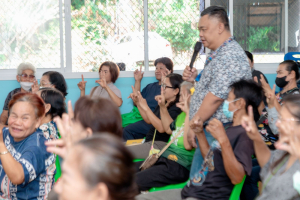 โครงการพัฒนาศักยภาพผู้สูงอายุให้ได้รับการเสริมสร้างและดูแลสุขภาวะแบบมีส่วนร่วม จังหวัดสิงห์บุรี (รพสต.บ้านแป้ง)