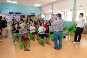 โครงการพัฒนาศักยภาพผู้สูงอายุให้ได้รับการเสริมสร้างและดูแลสุขภาวะแบบมีส่วนร่วม จังหวัดสิงห์บุรี (รพสต.บ้านแป้ง)