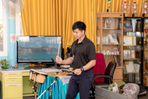 โครงการพัฒนาศักยภาพผู้สูงอายุให้ได้รับการเสริมสร้างและดูแลสุขภาวะแบบมีส่วนร่วม จังหวัดสิงห์บุรี (รพสต.บ้านแป้ง)