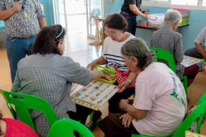โครงการพัฒนาศักยภาพผู้สูงอายุให้ได้รับการเสริมสร้างและดูแลสุขภาวะแบบมีส่วนร่วม จังหวัดสิงห์บุรี (รพสต.บ้านแป้ง)