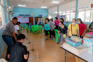 โครงการพัฒนาศักยภาพผู้สูงอายุให้ได้รับการเสริมสร้างและดูแลสุขภาวะแบบมีส่วนร่วม จังหวัดสิงห์บุรี (รพสต.บ้านแป้ง)