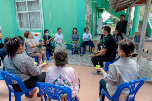โครงการพัฒนาศักยภาพผู้สูงอายุให้ได้รับการเสริมสร้างและดูแลสุขภาวะแบบมีส่วนร่วม จังหวัดสิงห์บุรี (รพสต.บ้านแป้ง)