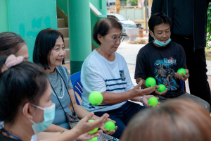 โครงการพัฒนาศักยภาพผู้สูงอายุให้ได้รับการเสริมสร้างและดูแลสุขภาวะแบบมีส่วนร่วม จังหวัดสิงห์บุรี (รพสต.บ้านแป้ง)